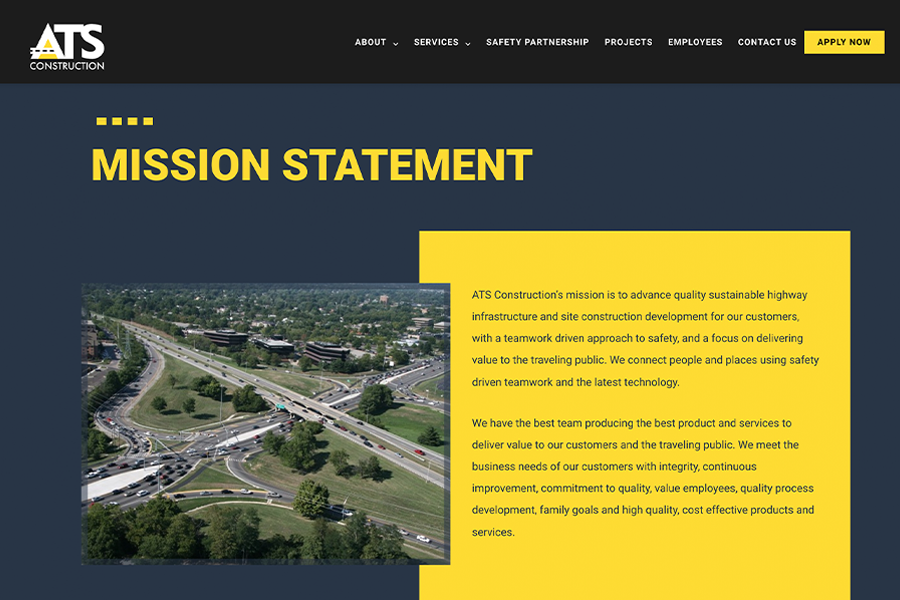 ATS Mission page